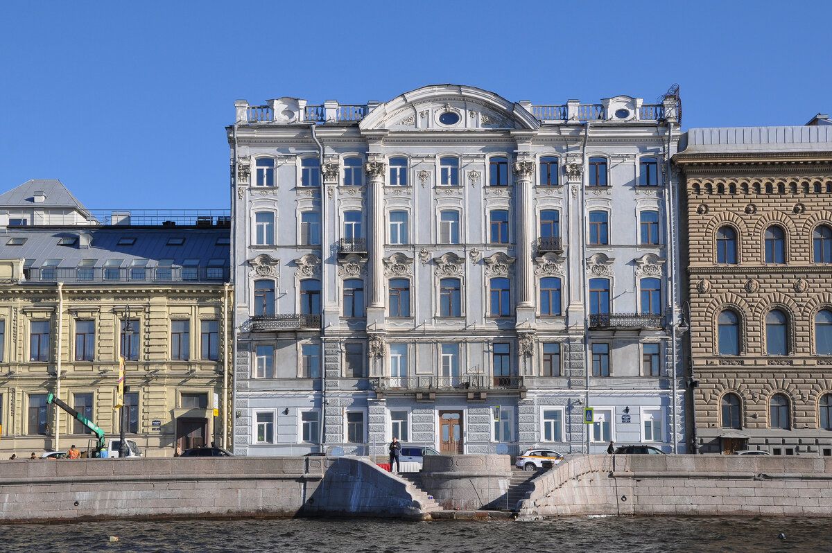 Особняк В. И. Трофимова - Доходный дом С. Н. Плаутина (фото с кораблика) - Татьяна Машошина