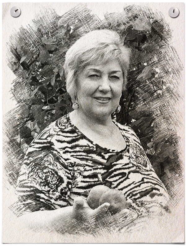 В саду - Алевтина 