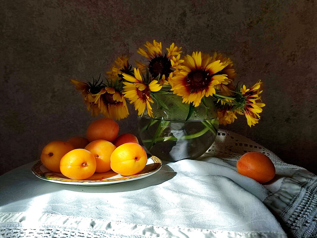 С абрикосами. - Валентина Богатко 