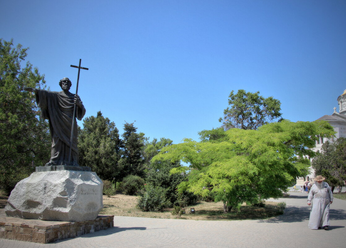 Памятник Андрею Первозванному в Херсонесе - Andrey Lomakin