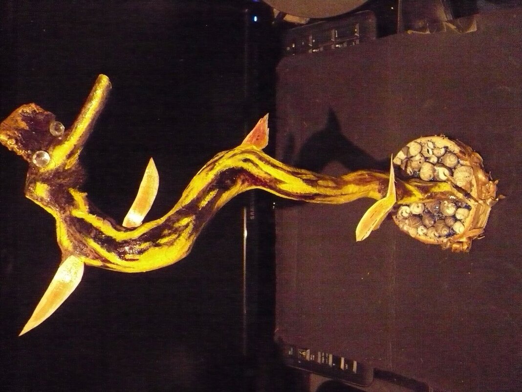 "КОНЬКОВНА" (деревянная пластика) - Валерий Кокорев