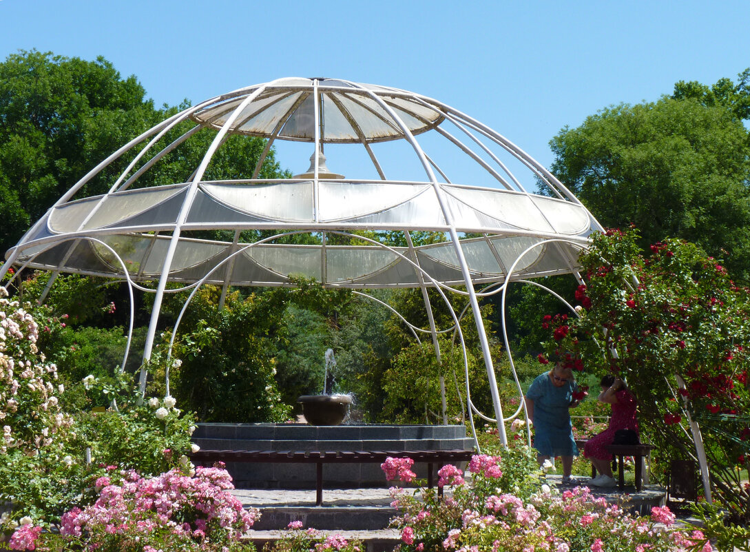 Беседка в ботаническом саду - Валентин Семчишин Беседка в ботаническом саду - Валентин Семчишин