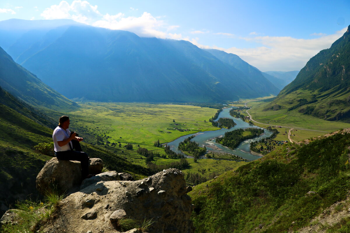Долина реки Чулышман. - Ирина Нафаня