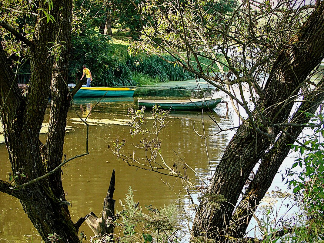 Тихая заводь на Вязёмке,,, - Анатолий Колосов