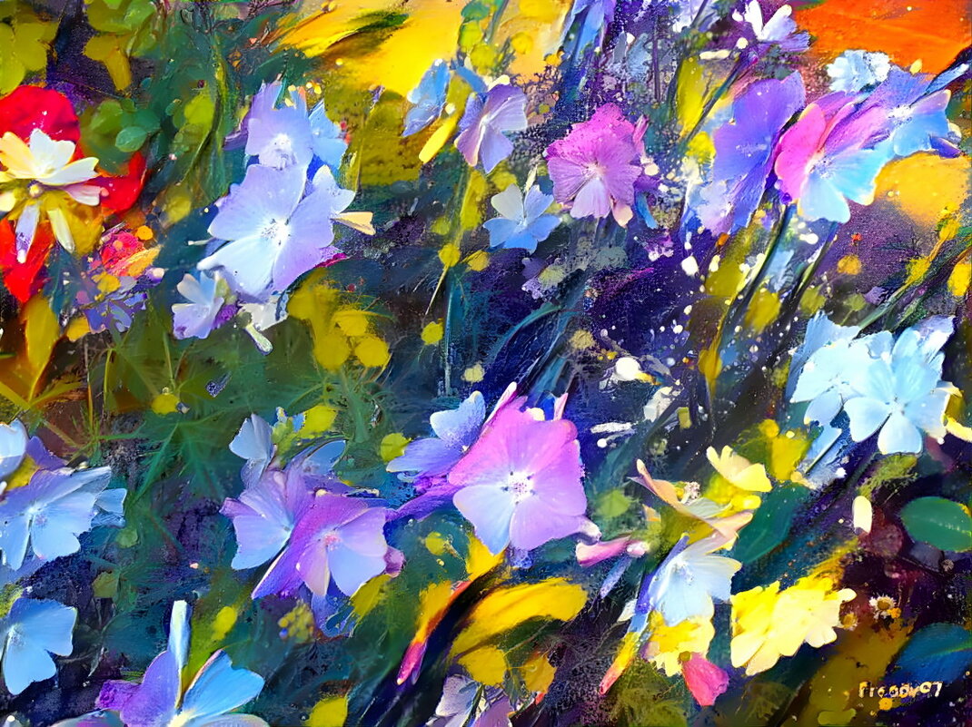 Цветочная полянка - Freddy 97