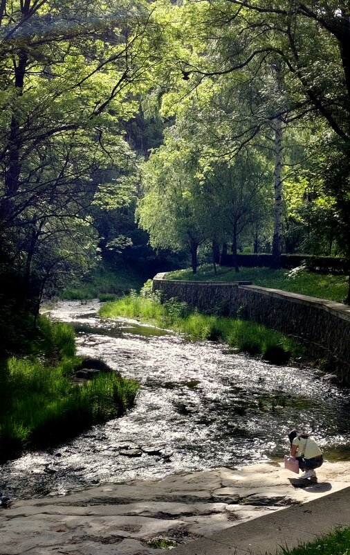 Речка в парке. - Александр Кондаков Речка в парке. - Александр Кондаков