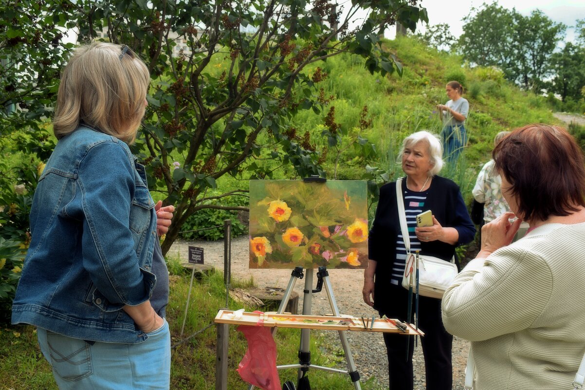 Взять впервые в руки кисти можно в любом возрасте. - Татьяна Помогалова