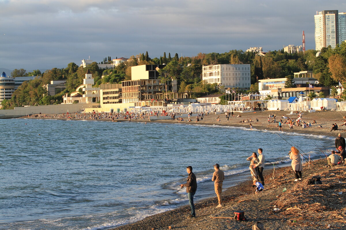 На пляже Ривьера - Валерий 