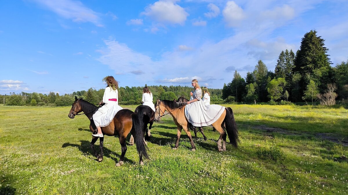 купальские гулянья. - Ольга 