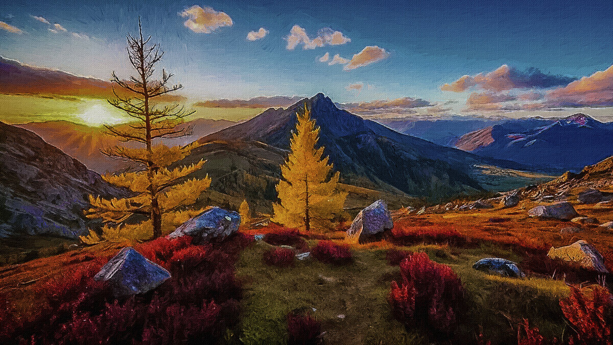 Восход в горах - Aleksey Afonin