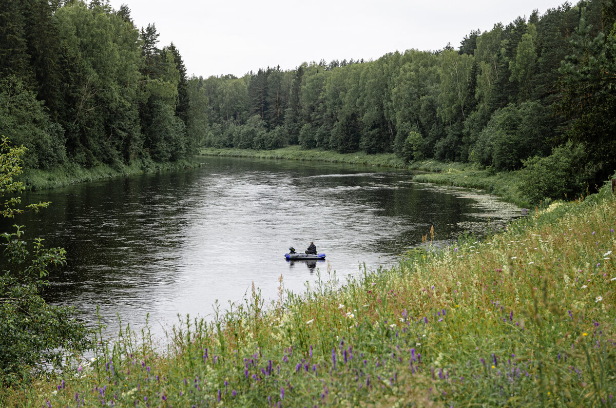 На Волге. - Валерий Пославский