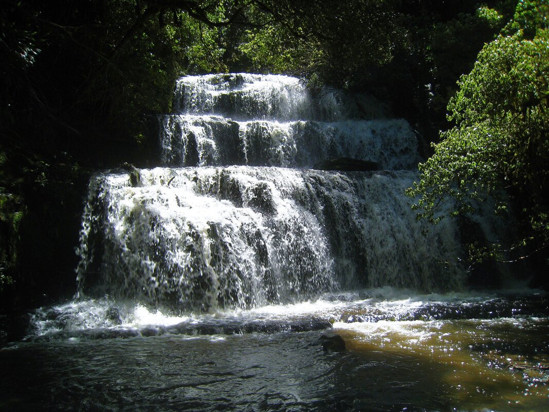 Водопад Перакауни, Новая Зеландия. - unix (Илья Утропов)