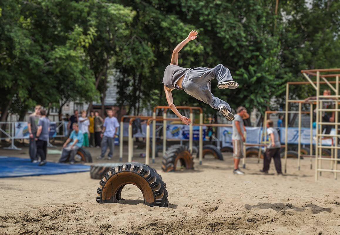 Паркур - SanSan 