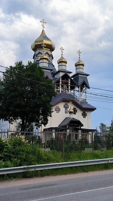 Храм Николая Чудотворца в Рощино. - Ольга 