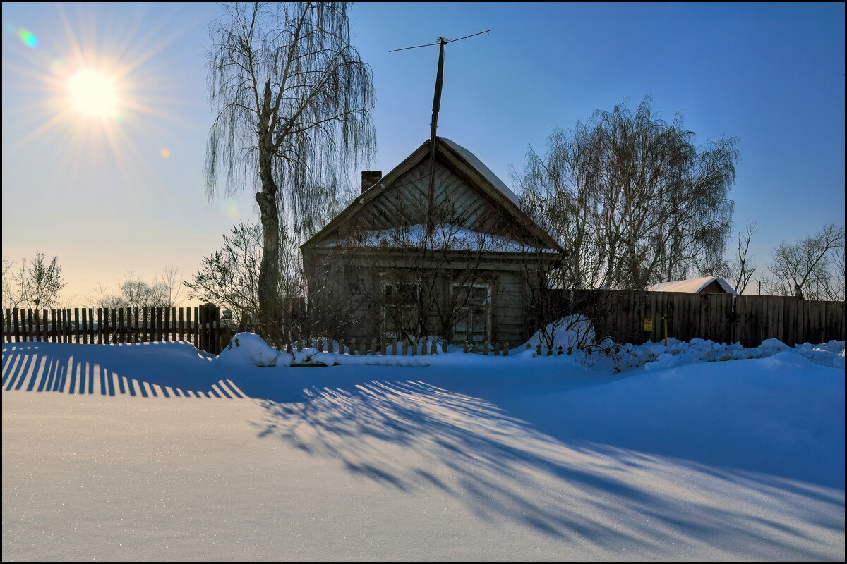 Тени на снегу - **** vedin