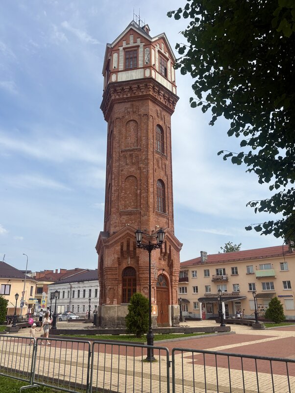 Водонапорная башня...Старая Русса - Наталия Павлова