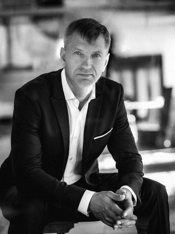 Чёрно-белый портрет . - Александр Кордюков