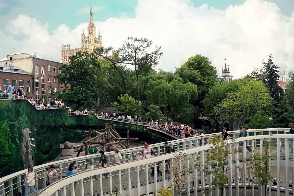 По переходам зоопарка. - Татьяна Помогалова