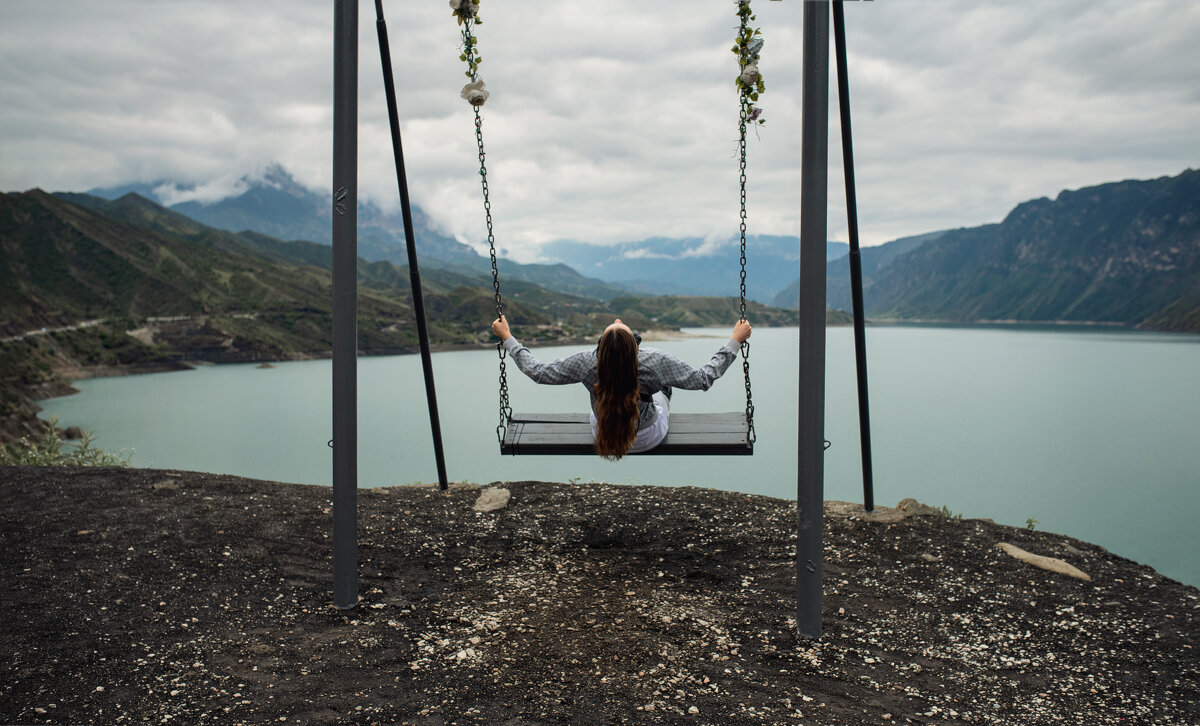 Качели, чтобы почувствовать себя на крыльях бабочки) - Лилия .