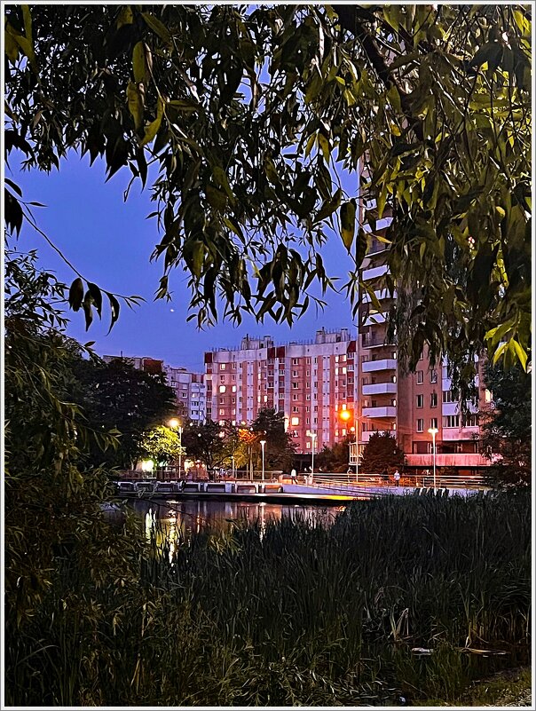 Вечер в городе. - Валерия Комова