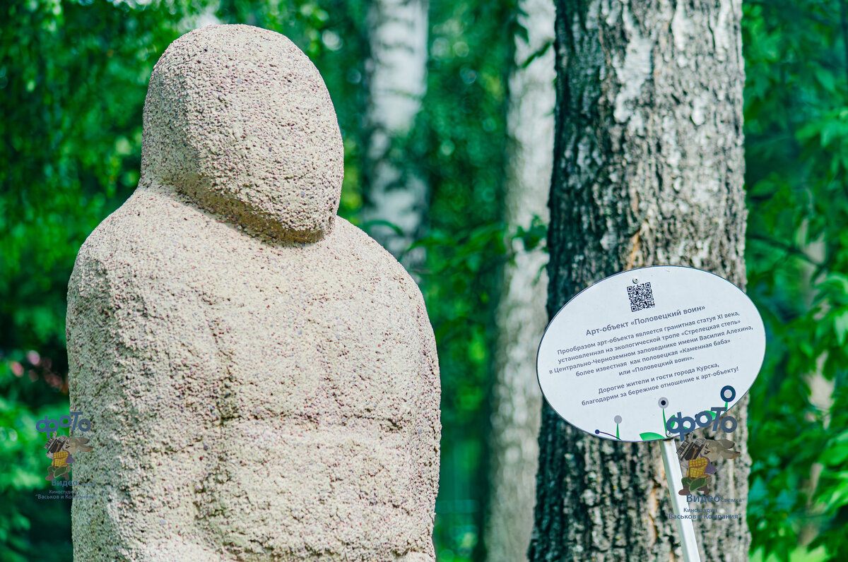 арт-объект «Половецкий воин». город Курск - Руслан Васьков