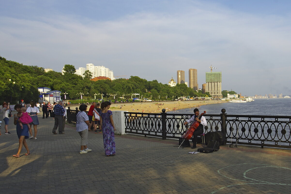 Набережная Хабаровска - Сергей Швечков Набережная Хабаровска - Сергей Швечков