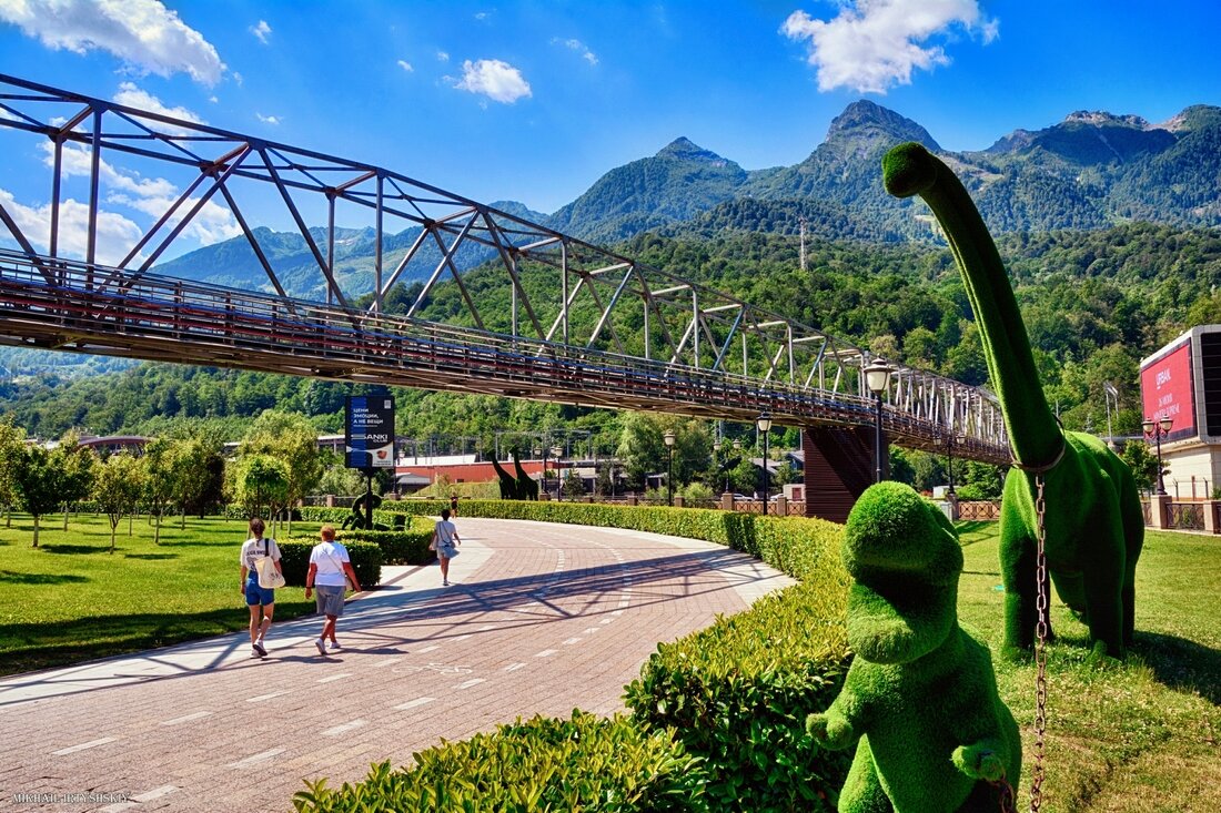 По пути из Эсто-Садка в Красную Поляну - Mikhail Irtyshskiy