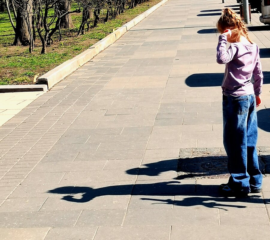 Девочка и тень - Любимова Ольга 