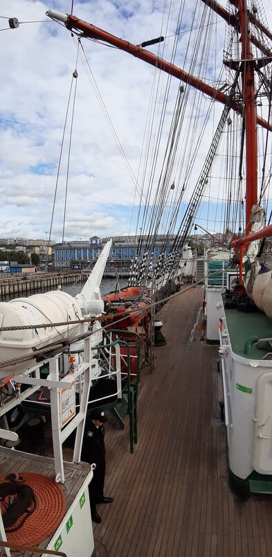 На палубе Седова - Ольга 