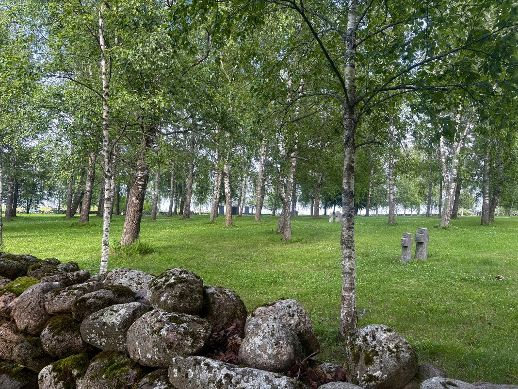 Немецкое военное кладбище...Село Коростынь...Озеро "Ильмень" - Наталия Павлова
