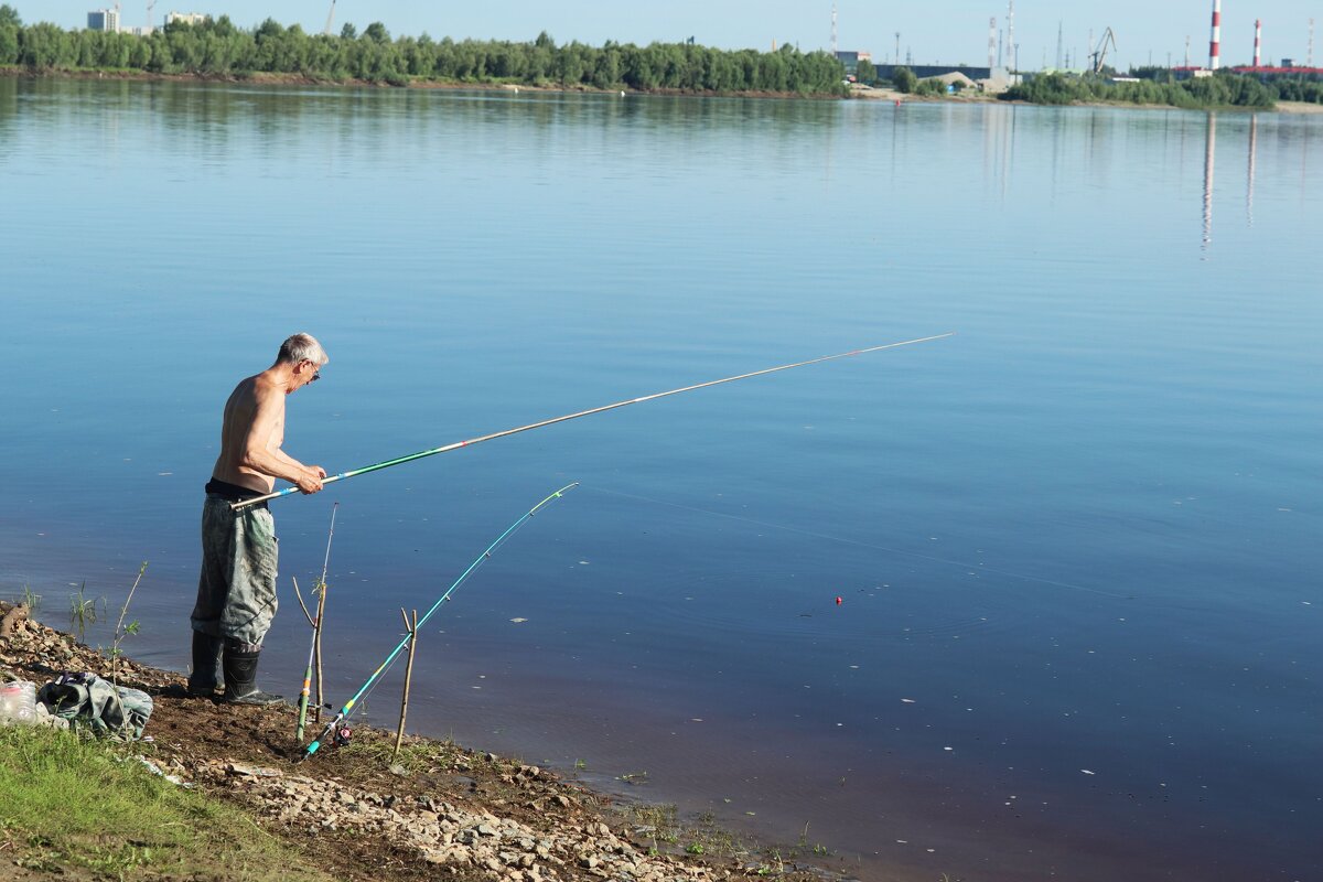 Июль...Жаркое утро рыбака! - Владимир 