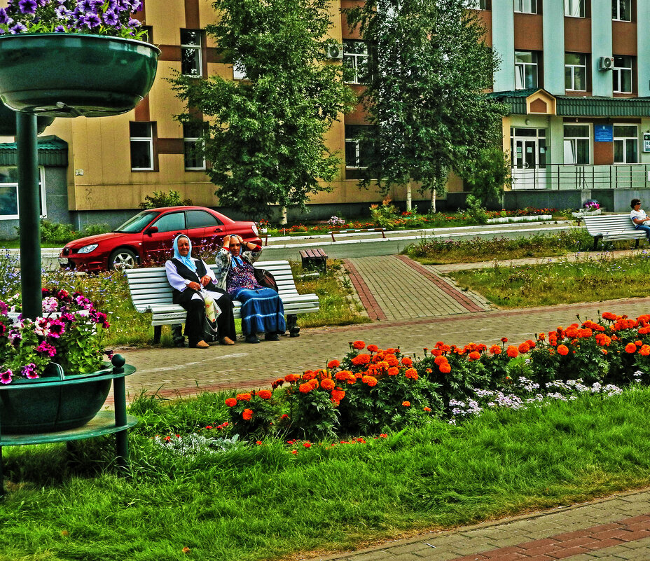Июль..В цветочном сквере! - Владимир 
