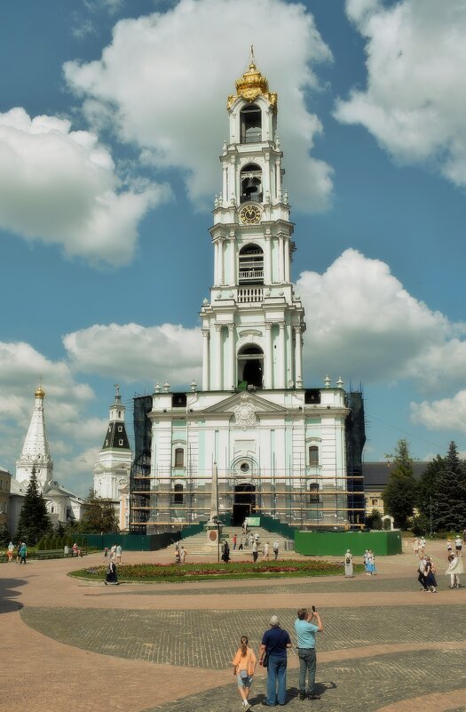 Колокольня Троице-Сергиевой Лавры. - Татьяна Помогалова