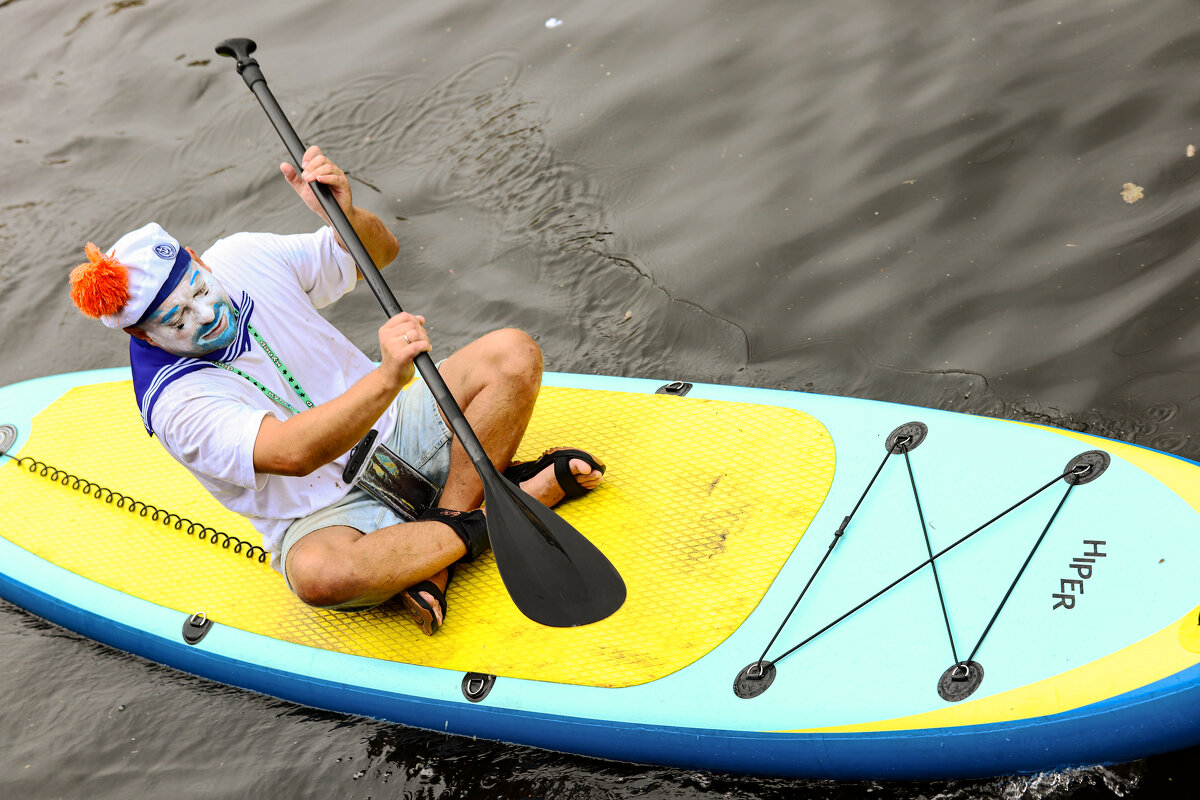 Юбилейный 10-й фестиваль «Фонтанка SUP» - skijumper Иванов