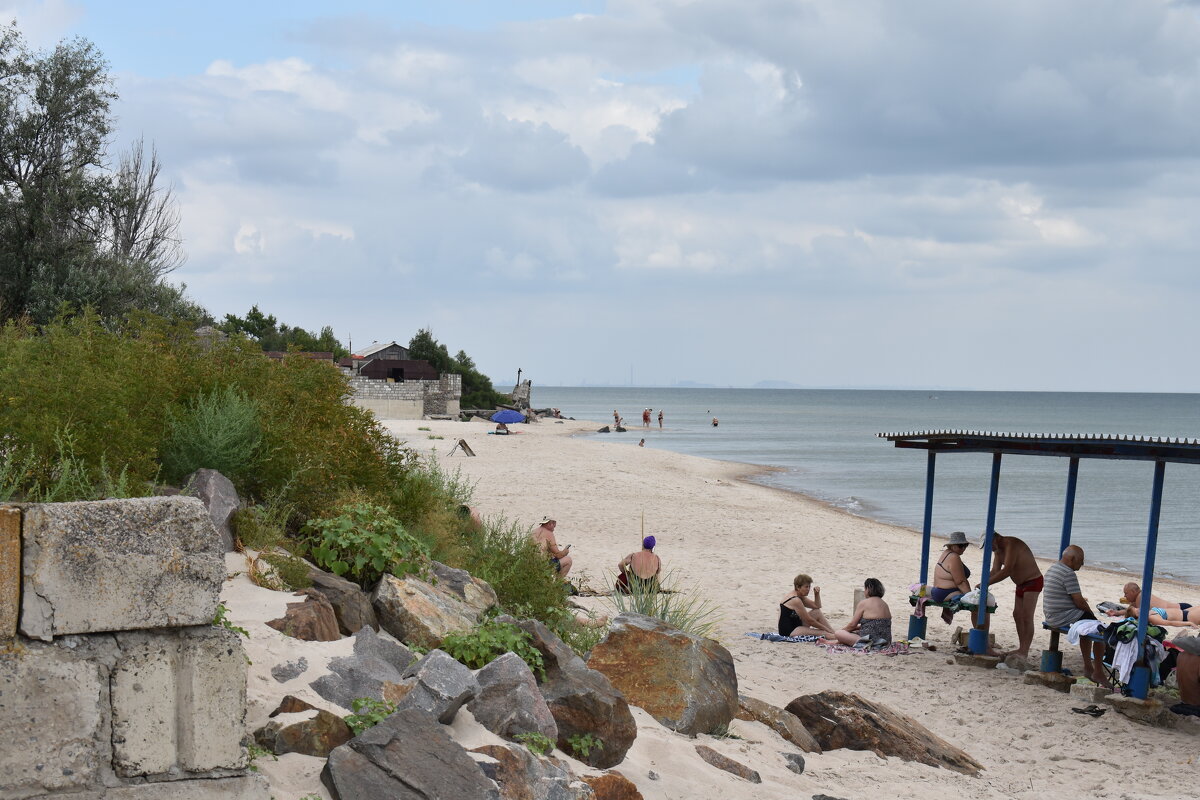 пляж Белосарайская коса - petyxov петухов