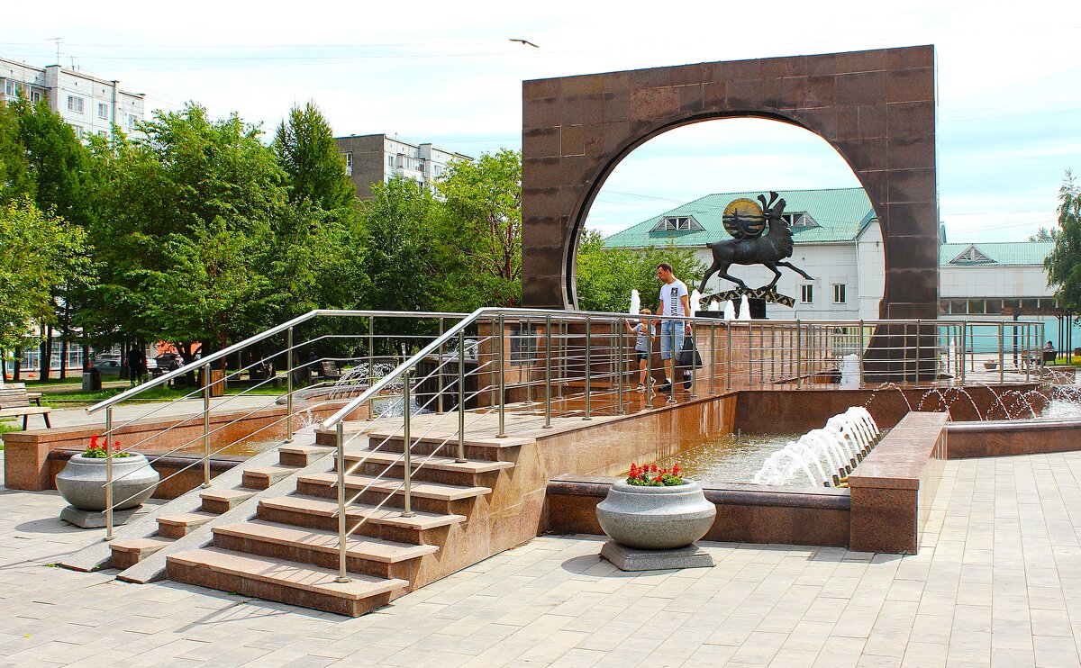 Фонтаны Красноярска - Василий 