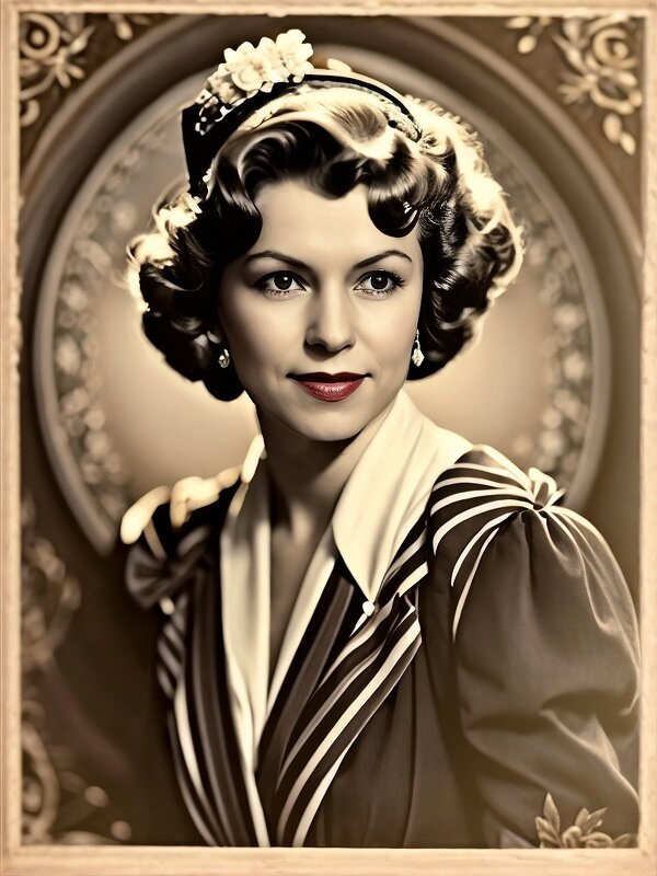 Ретро портрет - Наталья Музычук