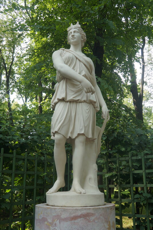 Диана / копия античной статуи / неизвестный скульптор / Италия / XVIII век - zavitok * Диана / копия античной статуи / неизвестный скульптор / Италия / XVIII век - zavitok *