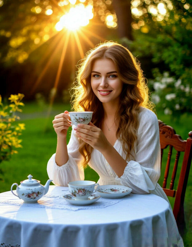 Вечер в саду - Сергей Кочнев