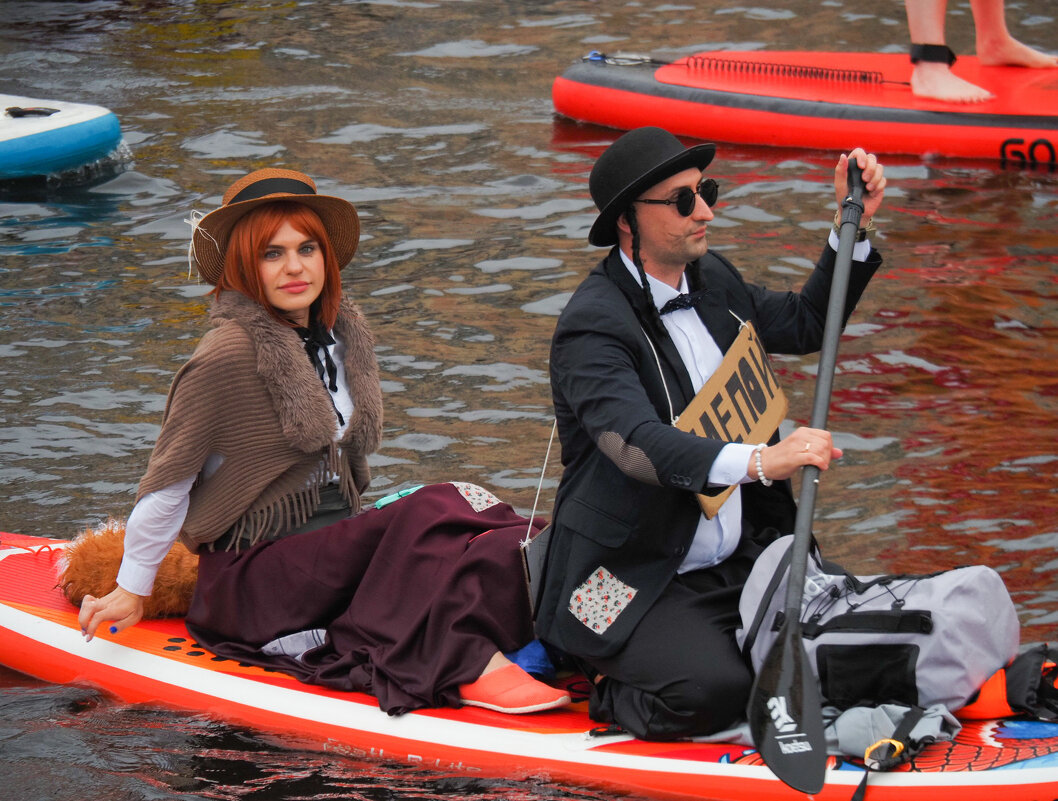 Участники SUP фестиваля - Магомед .