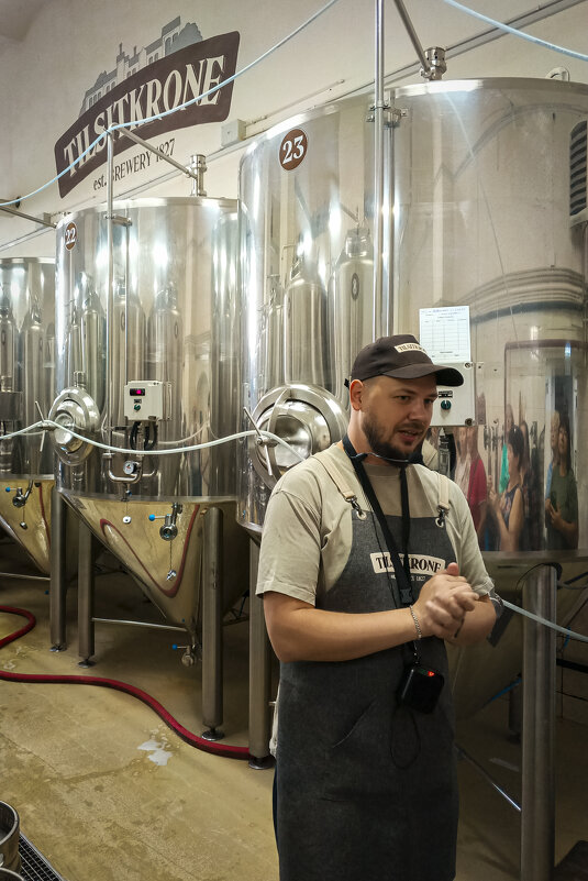 На пивоварне TILZITKRONE - Sergey 