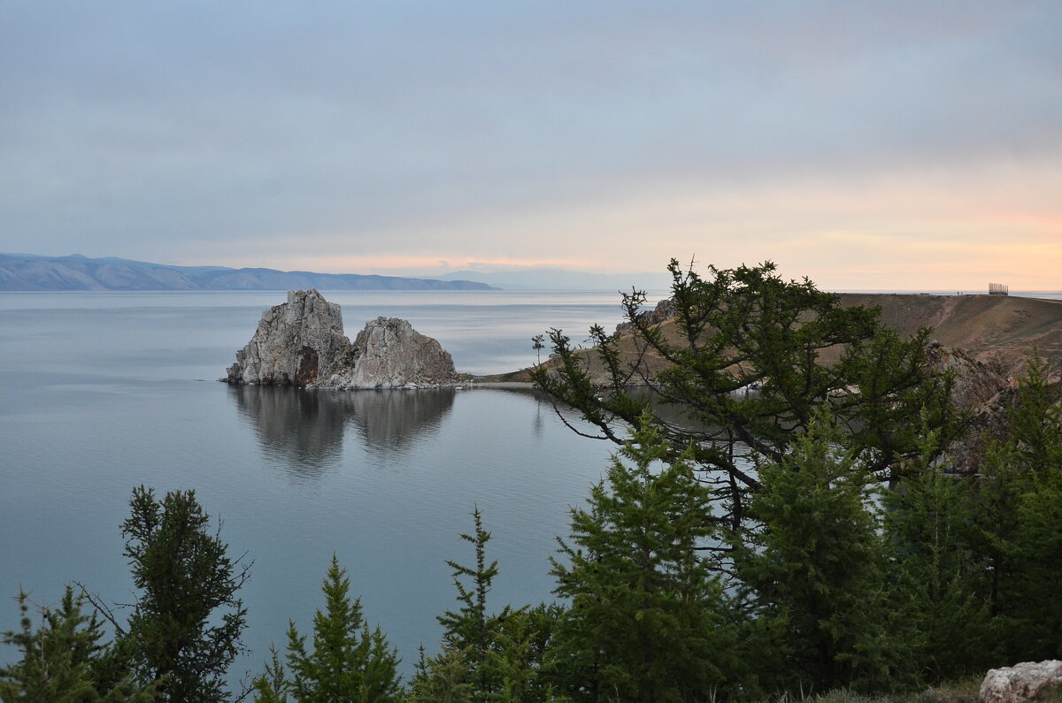 Байкал.Остров Ольхон.Скала Шаманка - Рудаков Сергей 