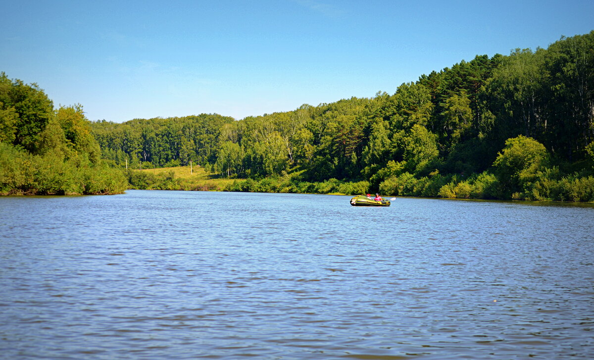 Тёплый день на реке - Татьяна Лютаева