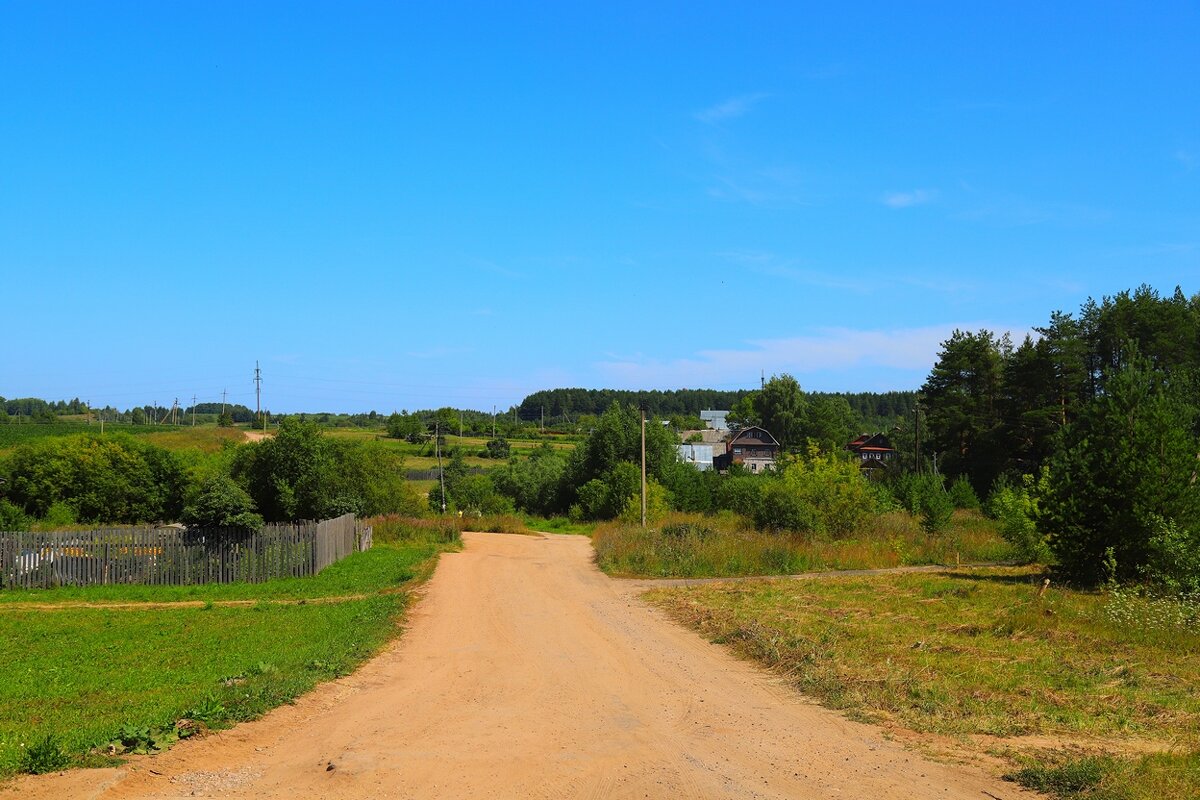 просёлочная  дорога - Владимир иванов