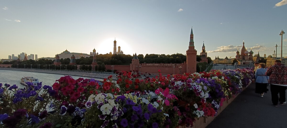 Большой Москворекций мост летом - Галина R... Большой Москворекций мост летом - Галина R...
