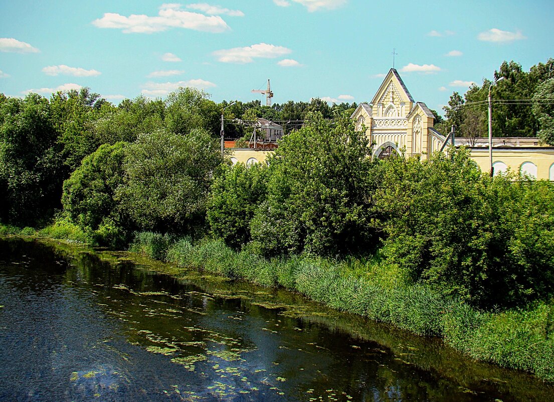 Вид на конный двор - Анатолий Колосов
