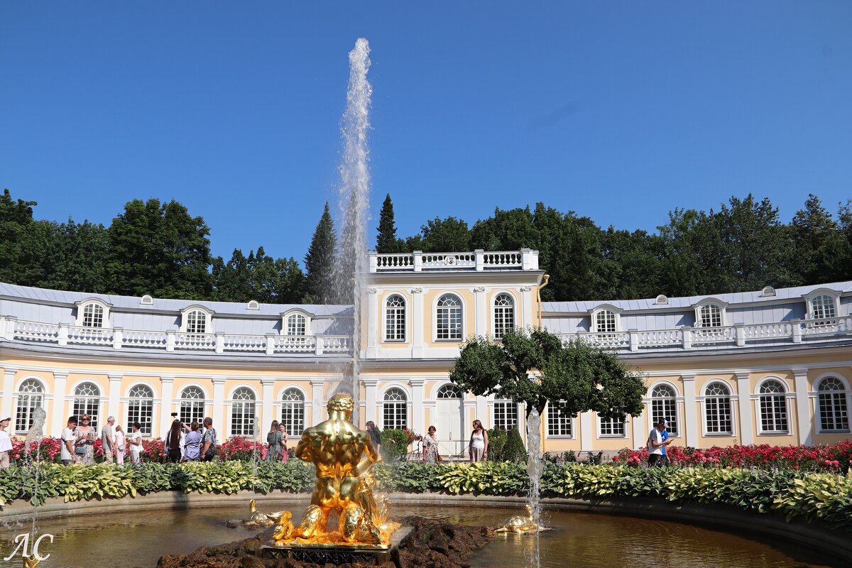 Петергоф. Нижний парк. Большая оранжерея - Любовь Сахарова