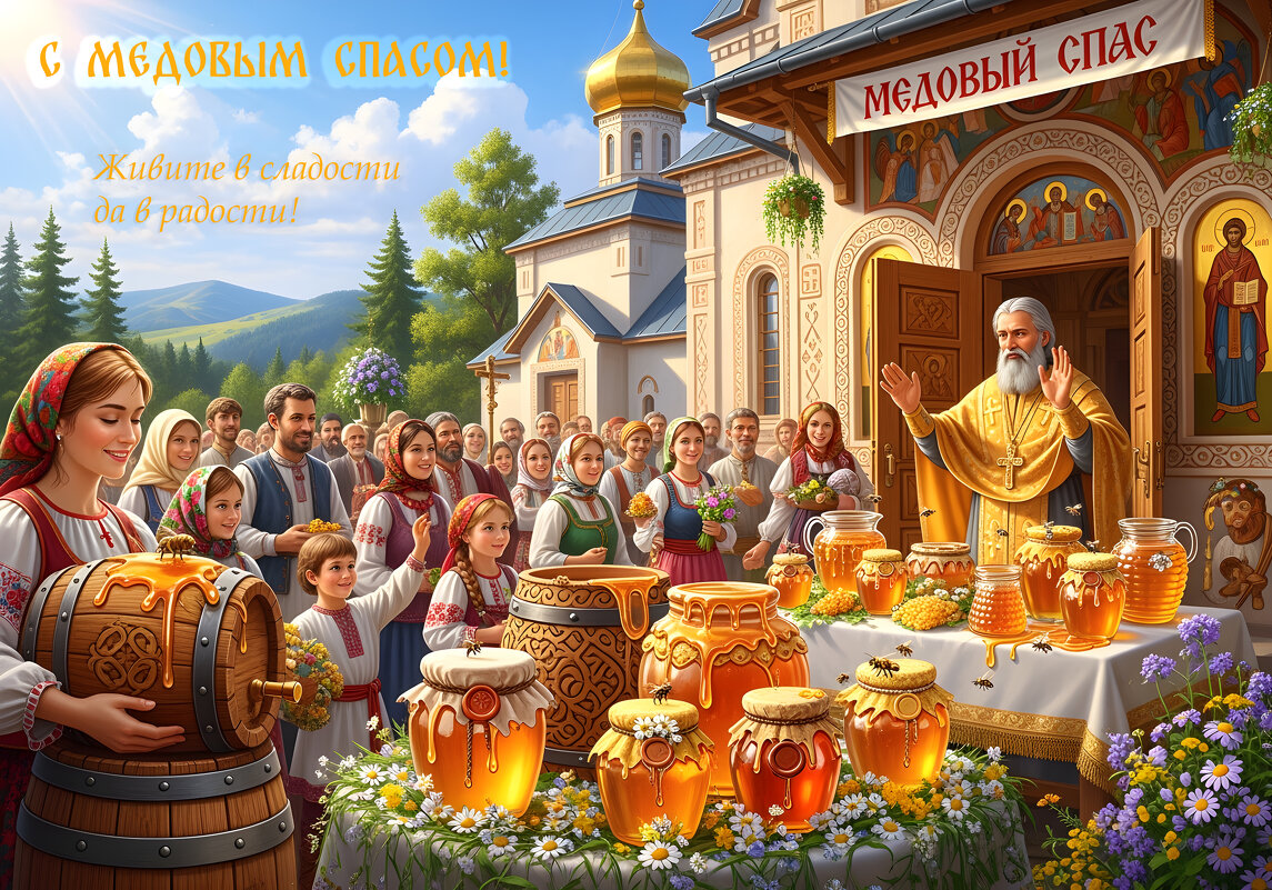 14 августа - Медовый Спас - Валерий Иванович