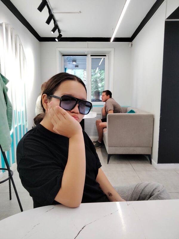 С племянницей - Динара Каймиденова