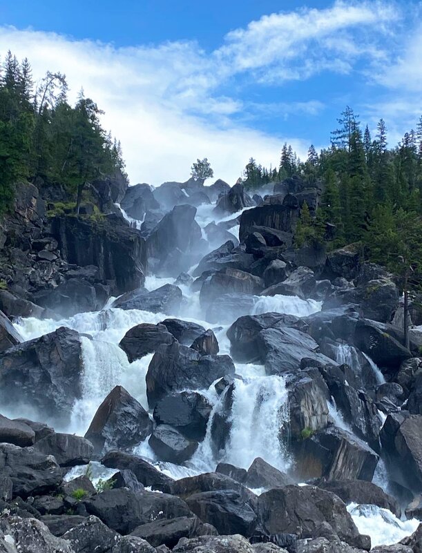Горный водопад - Татьяна Лютаева